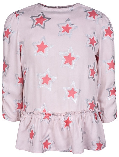 Блуза со звёздным принтом Stella McCartney - 1032609680061 - Фото 1
