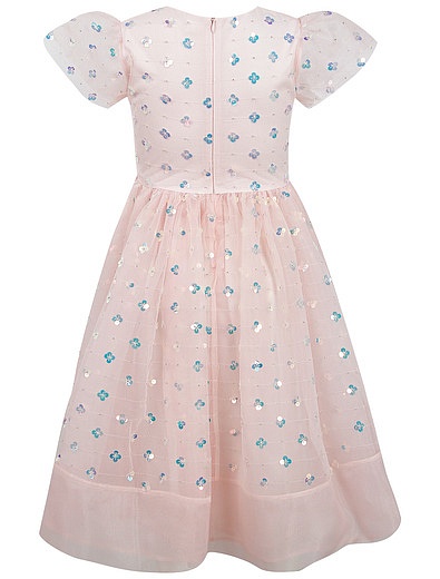 нежно-розовое Платье с пайетками CHARABIA - 1054509279060 - Фото 2