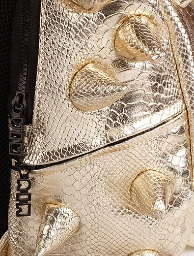 Золотой Рюкзак с шипами 36х30 MUI-MaxItUP - 1504500280027 - Фото 2
