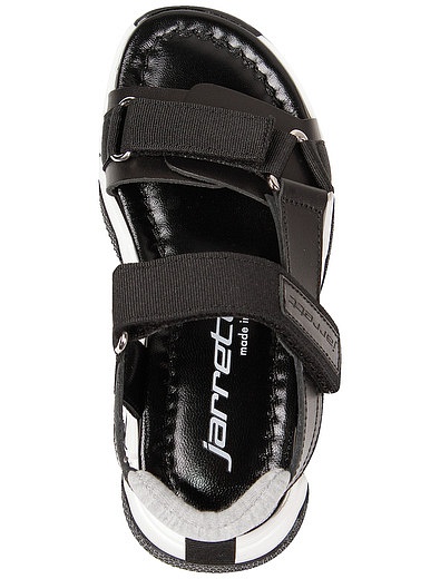 Кожаные сандалии на липучках JARRETT - 2071119970117 - Фото 4