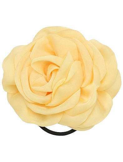 резинка для волос &quot;желтая роза&quot; Junefee - 4884500172131 - Фото 1