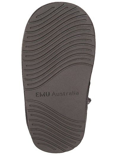 Замшевые полусапоги серого цвета Emu Australia - 2024529081836 - Фото 5