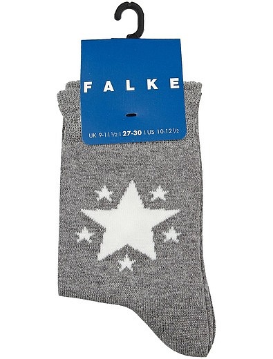 Серые носки со звездами FALKE - 1531709880017 - Фото 1