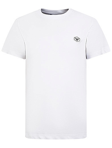 Базовая белая футболка EMPORIO ARMANI - 1134519181659 - Фото 1