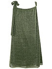 Зеленое блестящее пляжное платье - 4114509370017