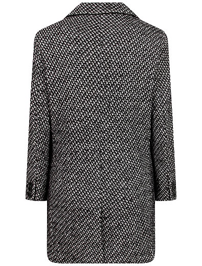 Серое однобортное пальто Antony Morato - 1124519180202 - Фото 3