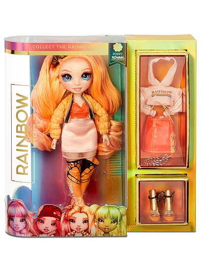 Кукла Poppy Rowan 28 см Rainbow High - 7114529180143 - Фото 2