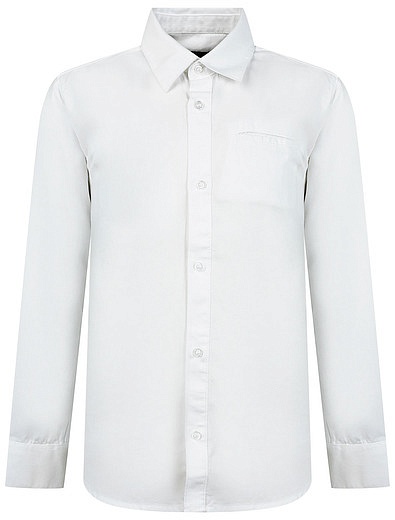 Белая хлопковая Рубашка NUKUTAVAKE - 1014509180155 - Фото 1