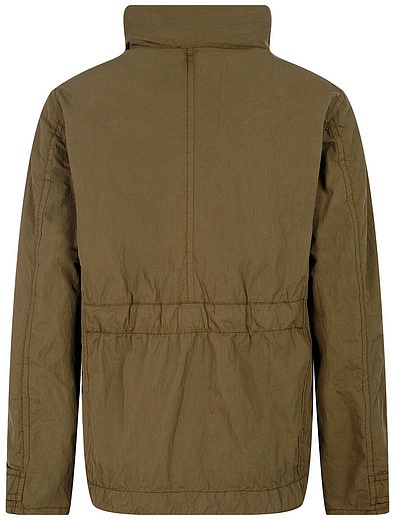 Куртка цвета хаки с накладными карманами Stone Island - 1074519273360 - Фото 2