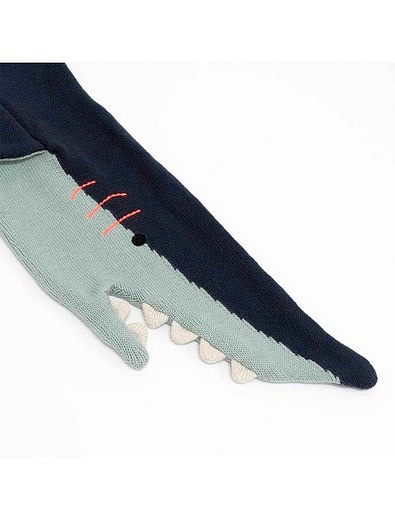 Хлопковый шарф акула Meri Meri - 1224520170176 - Фото 4