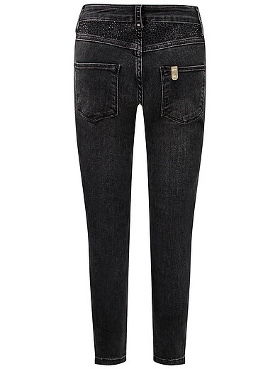 Черные зауженные джинсы Liu Jo Junior - 1164509171667 - Фото 2