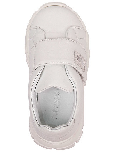 Белые кроссовки с массивной подошвой Florens - 2104509270617 - Фото 3