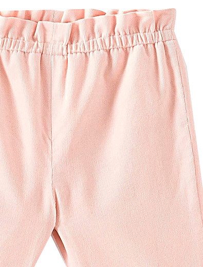 Розовые хлопковые брюки Bonpoint - 1084509184972 - Фото 3