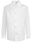 Белая рубашка из хлопка - 1014519382037