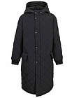 Стеганое пальто с накладными карманами - 1124519380015
