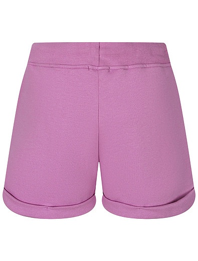 Хлопковые шорты с логотипом Pinko - 1414509174978 - Фото 2