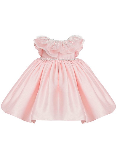 Розовое платье с шелковой подкладкой Bibiona - 1054609373453 - Фото 2