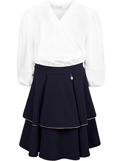 Комплект из блузы и юбки ELISABETTA FRANCHI - 3023009780152 - Фото 1