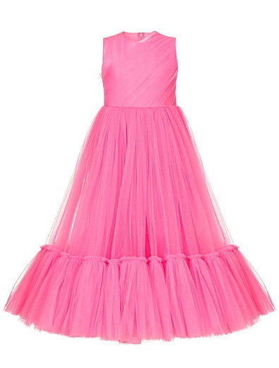 Розовое Платье с накидкой SASHA KIM - 1054709270904 - Фото 9