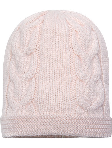 Розовая шапка из шерсти Sottocoperta - 1352609781200 - Фото 1