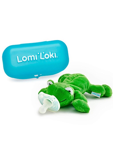 Пустышка с развивающей игрушкой Лягушонок Рикардо Lomi Loki - 5104520270051 - Фото 1