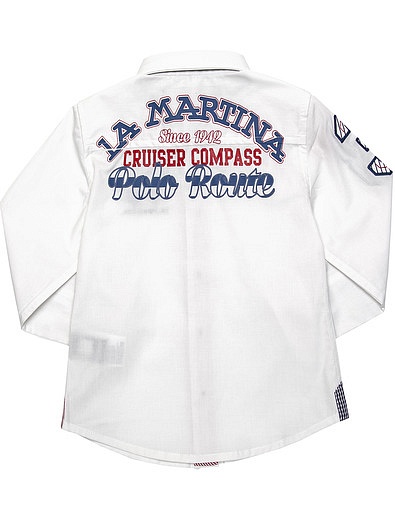 Рубашка La Martina Junior - 1011219470132 - Фото 3