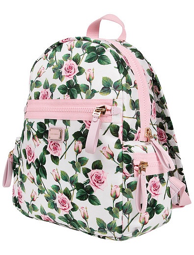 Рюкзак с принтом Тропические розы Dolce & Gabbana - 1503908070025 - Фото 3