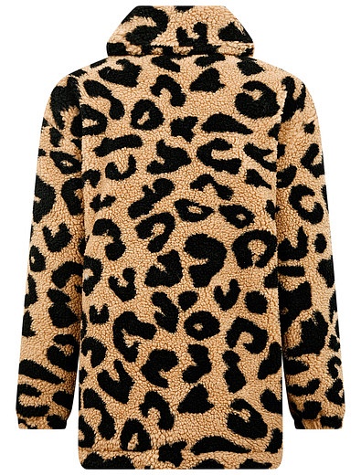 меховая куртка с леопардовым принтом Patrizia Pepe - 1074509182993 - Фото 3