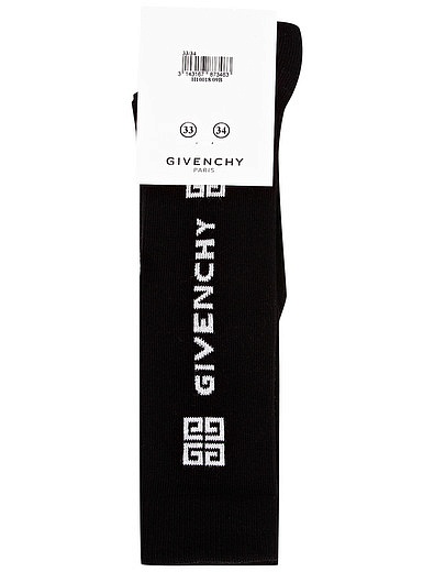 Черные Гольфы с логотипом бренда GIVENCHY - 1481109980445 - Фото 1
