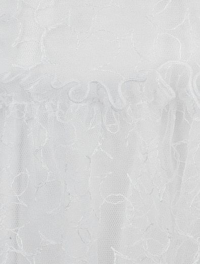 Легкое белое платье Il Gufo - 1051209971201 - Фото 6