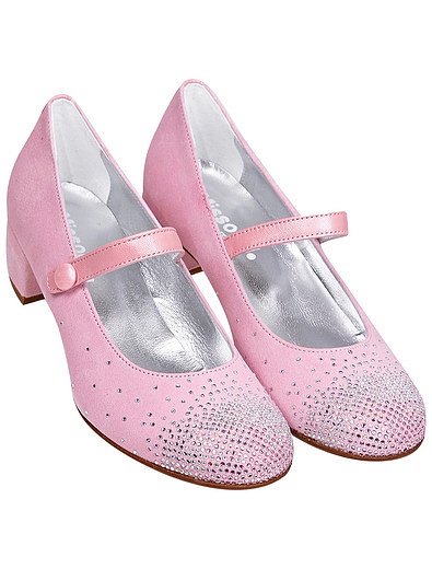 Розовые туфли украшенные стразами Missouri - 2014509170834 - Фото 1