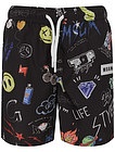 Пляжные шорты с принтом Life Style - 4104519370107