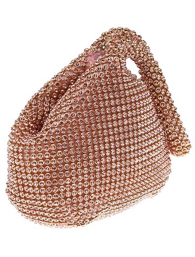 Розовая сумка-мешок с декором David Charles - 1204508080819 - Фото 2