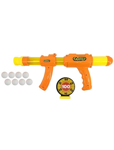 Оранжевый бластер с мягкими шарами Toy Target - 7134529071739 - Фото 1