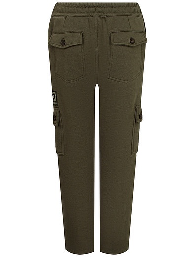 спортивные брюки с накладными карманами Dolce & Gabbana - 4244519272350 - Фото 3