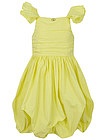 Желтое платье с пышной юбкой - 1054509374277
