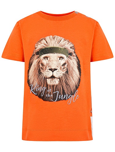 Комплект из футболки с принтом лев и шорт Lapin House - 3024519171089 - Фото 3