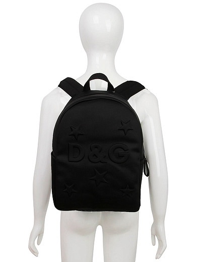 Рюкзак с объемным логотипом Dolce & Gabbana - 1501128070054 - Фото 4
