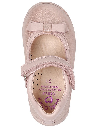Розовые туфли с бантиком Pablosky - 2014509271241 - Фото 4