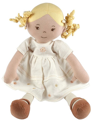 Кукла в бежевом платье 42 см  - 7114509180026 - Фото 6