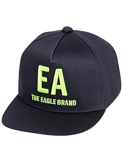 Кепка с вышивкой EA the eagle brand EMPORIO ARMANI - 1184519070019 - Фото 1