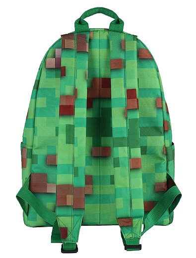 Зелёный Рюкзак Funny square с пикселями Upixel - 1504528080319 - Фото 4