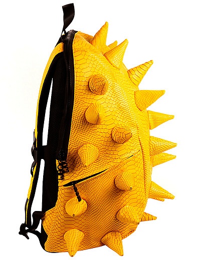 Желтый Рюкзак с имитацией змеиной кожи 44х30 MUI-MaxItUP - 1504500280126 - Фото 4