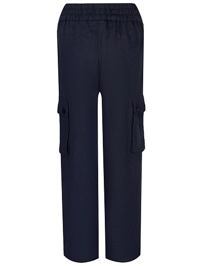 Льняные брюки карго Dolce & Gabbana - 1084519412232 - Фото 6