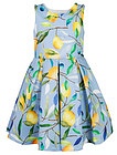 Платье с принтом лимоны - 1054609411230