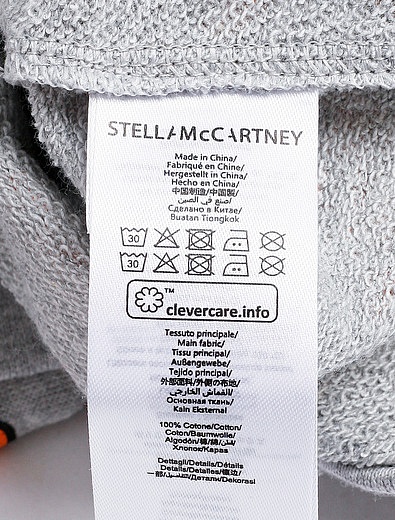 Свитшот с принтом жесты Stella McCartney - 0081719070119 - Фото 8
