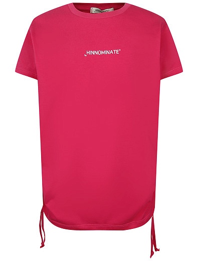 Удлиненная футболка HINNOMINATE - 1134609371540 - Фото 3
