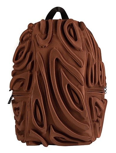 Рюкзак кофейного цвета с объемным узором 44х30 MUI-MaxItUP - 1504520280311 - Фото 1