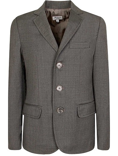 Однобортный шерстяной пиджак Aletta - 1331719880034 - Фото 1