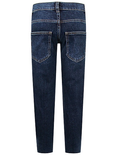 Синие джинсы с лампасами Fendi - 1164519070424 - Фото 3